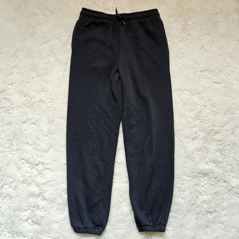 Gap Kids Joggers In Black with Soft Fleece Lining Boys Size 14-16